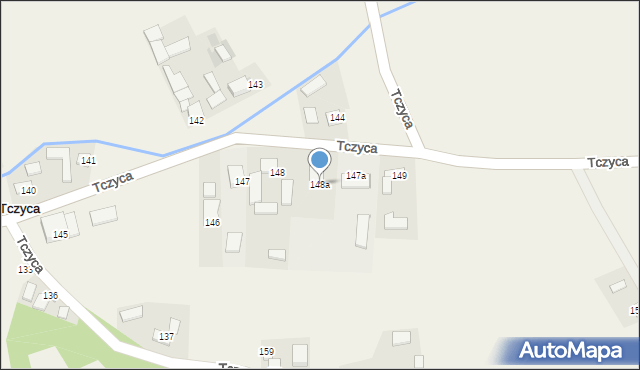 Tczyca, Tczyca, 148a, mapa Tczyca