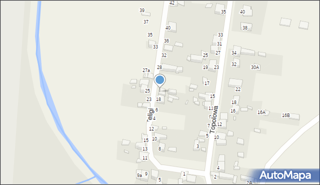 Bobrowniki, Teligi, 20, mapa Bobrowniki