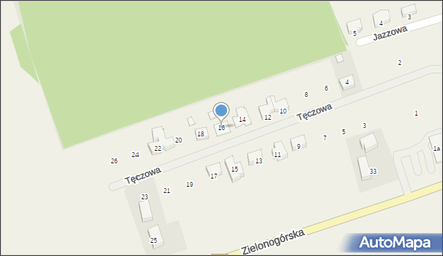 Droszków, Tęczowa, 16, mapa Droszków