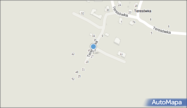 Hrubieszów, Teresówka, 15, mapa Hrubieszów