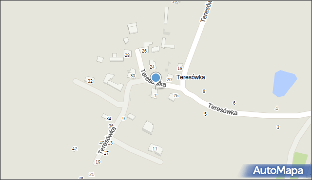 Hrubieszów, Teresówka, 7A, mapa Hrubieszów