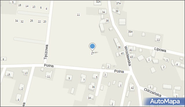 Pisarzowice, Tęczowa, 17, mapa Pisarzowice