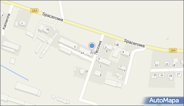 Śmiłowo, Tęczowa, 3/1, mapa Śmiłowo