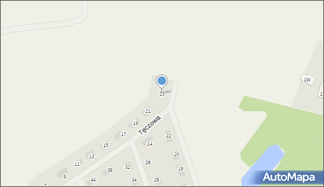 Szembekowo, Tęczowa, 23, mapa Szembekowo