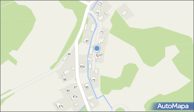 Temeszów, Temeszów, 74, mapa Temeszów