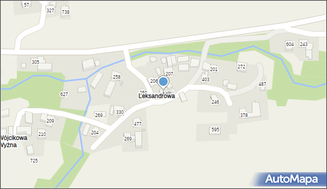 Tenczyn, Tenczyn, 294, mapa Tenczyn