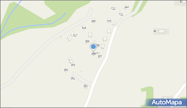 Tenczyn, Tenczyn, 358, mapa Tenczyn