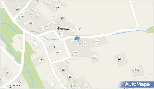 Tenczyn, Tenczyn, 44, mapa Tenczyn