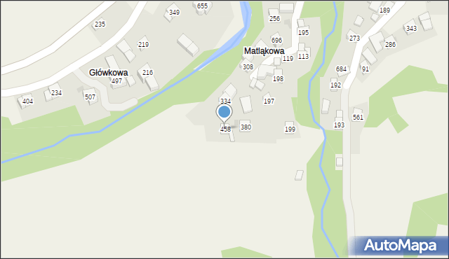 Tenczyn, Tenczyn, 458, mapa Tenczyn