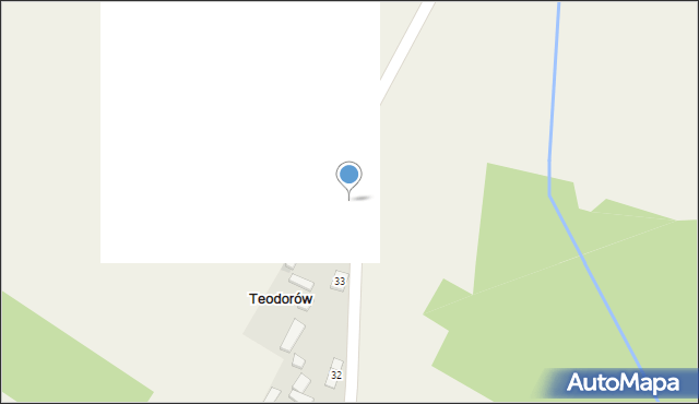 Teodorów, Teodorów, 34, mapa Teodorów