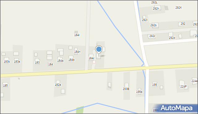Teodorówka, Teodorówka, 184d, mapa Teodorówka