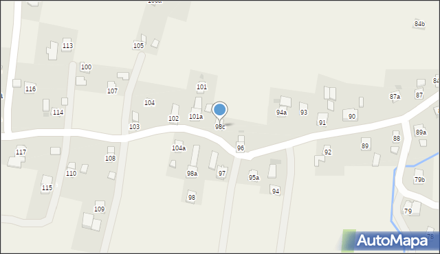 Teodorówka, Teodorówka, 98c, mapa Teodorówka