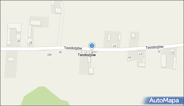 Teodozjów, Teodozjów, 16, mapa Teodozjów