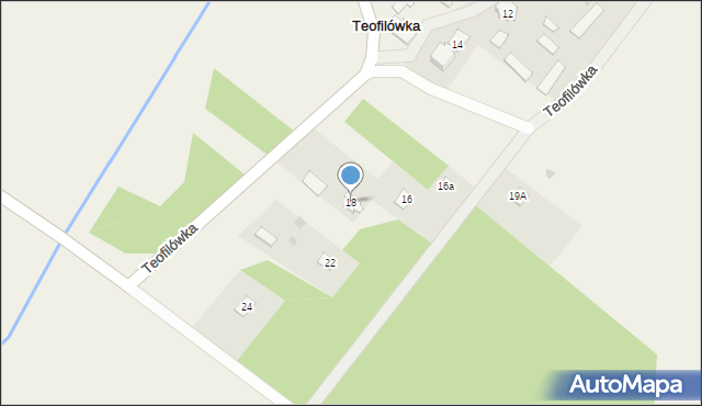 Teofilówka, Teofilówka, 18, mapa Teofilówka