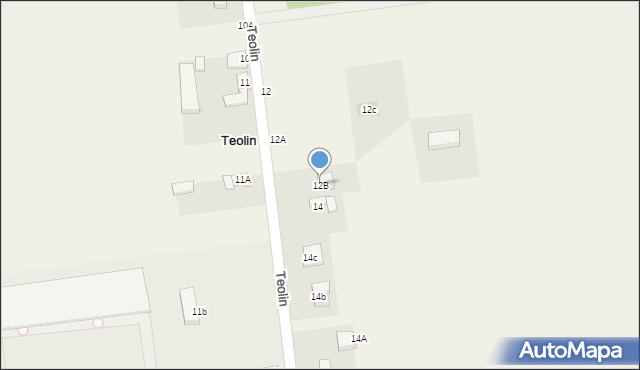 Teolin, Teolin, 12B, mapa Teolin