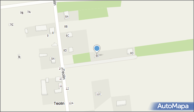 Teolin, Teolin, 9C, mapa Teolin