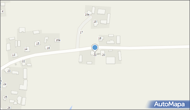 Teratyn, Teratyn, 21, mapa Teratyn