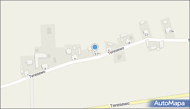 Teresewo, Teresewo, 3, mapa Teresewo