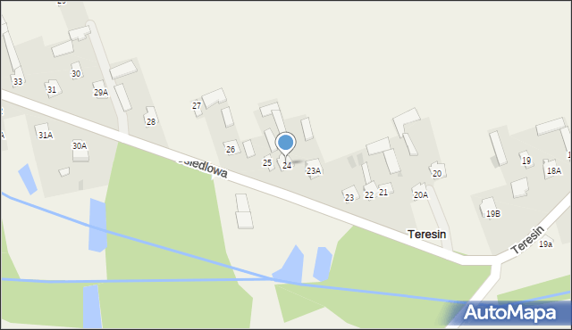 Teresin, Teresin, 24, mapa Teresin