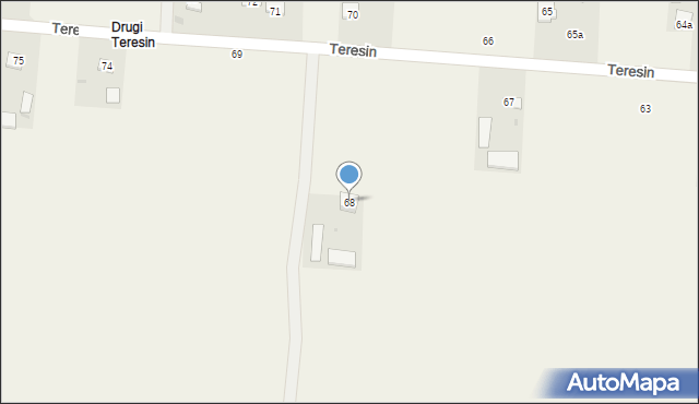 Teresin, Teresin, 68, mapa Teresin