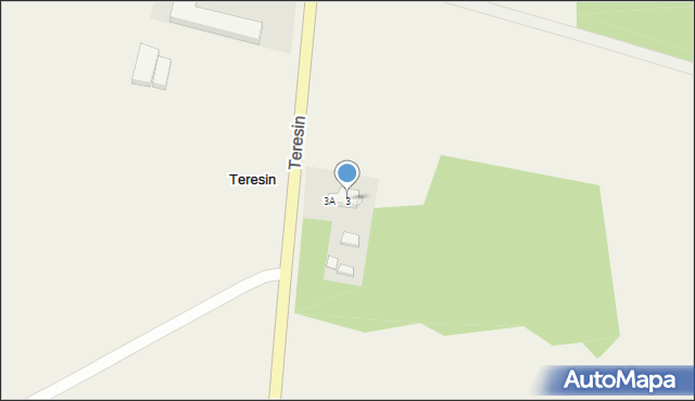 Teresin, Teresin, 3, mapa Teresin