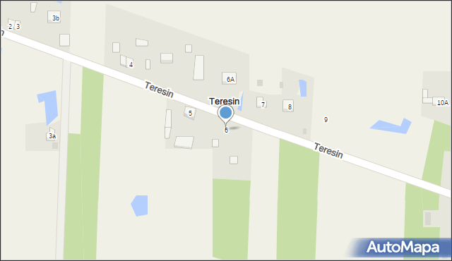 Teresin, Teresin, 6, mapa Teresin