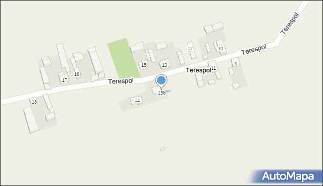 Terespol, Terespol, 13b, mapa Terespol