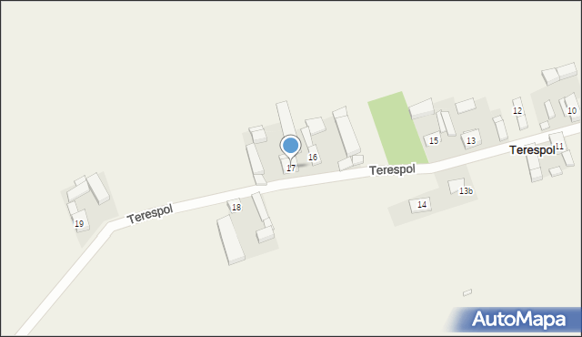 Terespol, Terespol, 17, mapa Terespol