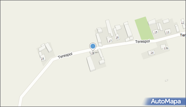 Terespol, Terespol, 18, mapa Terespol