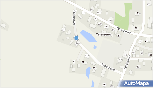 Tereszewo, Tereszewo, 35, mapa Tereszewo