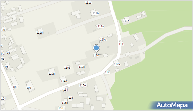 Tereszpol-Kukiełki, Tereszpol-Kukiełki, 110, mapa Tereszpol-Kukiełki