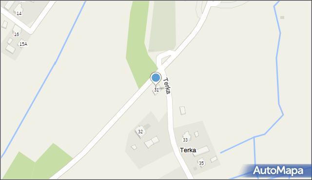 Terka, Terka, 31, mapa Terka