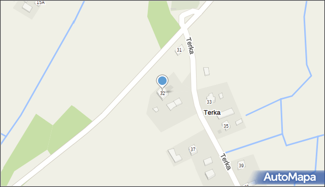 Terka, Terka, 32, mapa Terka