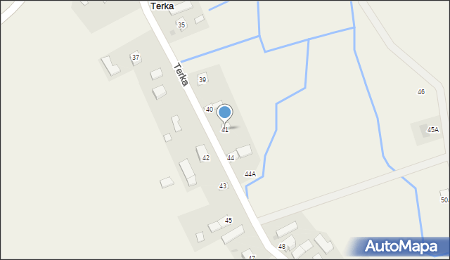 Terka, Terka, 41, mapa Terka