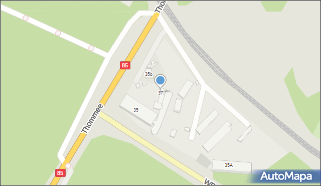 Nowy Dwór Mazowiecki, Thommee Wiktora, gen., 37, mapa Nowy Dwór Mazowiecki
