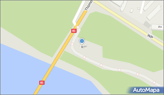 Nowy Dwór Mazowiecki, Thommee Wiktora, gen., 39, mapa Nowy Dwór Mazowiecki