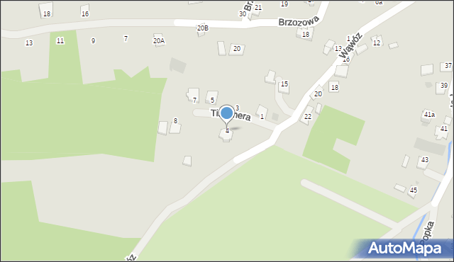 Bochnia, Tischnera Józefa, ks. prof., 4, mapa Bochni