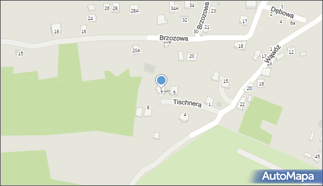 Bochnia, Tischnera Józefa, ks. prof., 7, mapa Bochni
