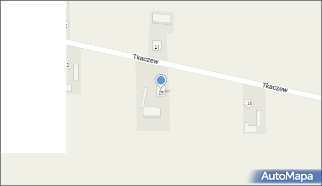 Tkaczew, Tkaczew, 15, mapa Tkaczew