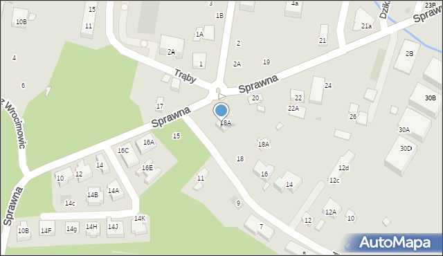 Warszawa, Tłuchowska, 20, mapa Warszawy