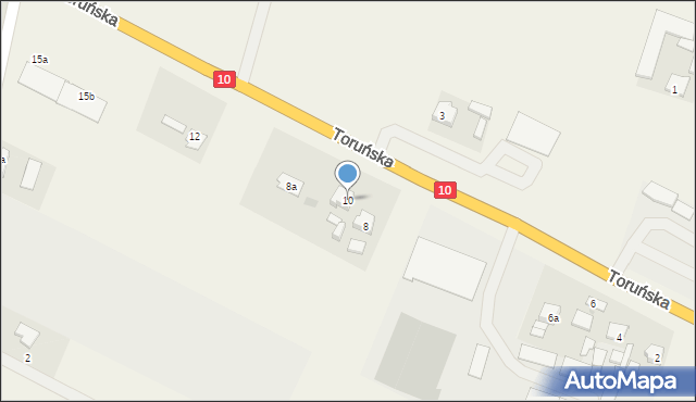 Czernikowo, Toruńska, 10, mapa Czernikowo