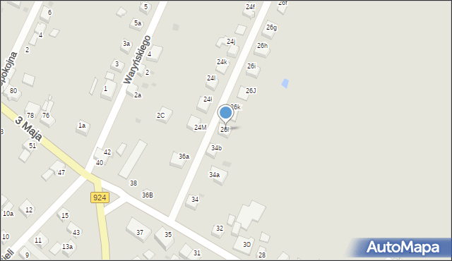 Czerwionka-Leszczyny, Topolowa, 26l, mapa Czerwionka-Leszczyny