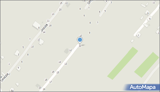 Głogów Małopolski, Topazowa, 11, mapa Głogów Małopolski