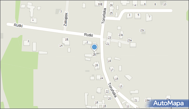 Kleczew, Toruńska, 28, mapa Kleczew
