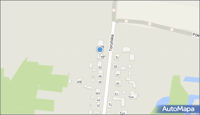 Kleczew, Toruńska, 52A, mapa Kleczew