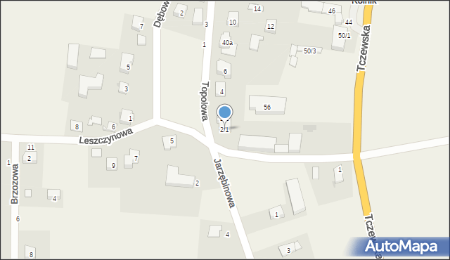 Kolnik, Topolowa, 2/1, mapa Kolnik