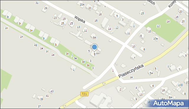 Konstancin-Jeziorna, Torowa, 5, mapa Konstancin-Jeziorna