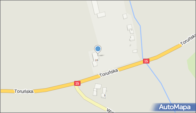 Lubawa, Toruńska, 18, mapa Lubawa