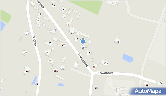 Mszczonów, Towarowa, 15, mapa Mszczonów