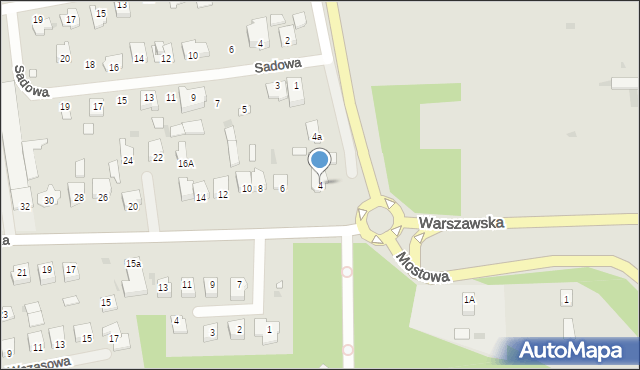 Nowe Miasto nad Pilicą, Tomaszowska, 4, mapa Nowe Miasto nad Pilicą